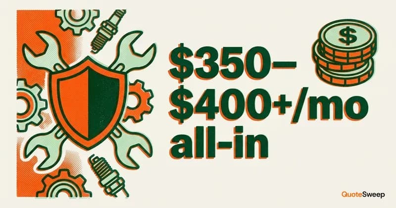 Auto repair shop insurance cost guide 2026 – QuoteSweep