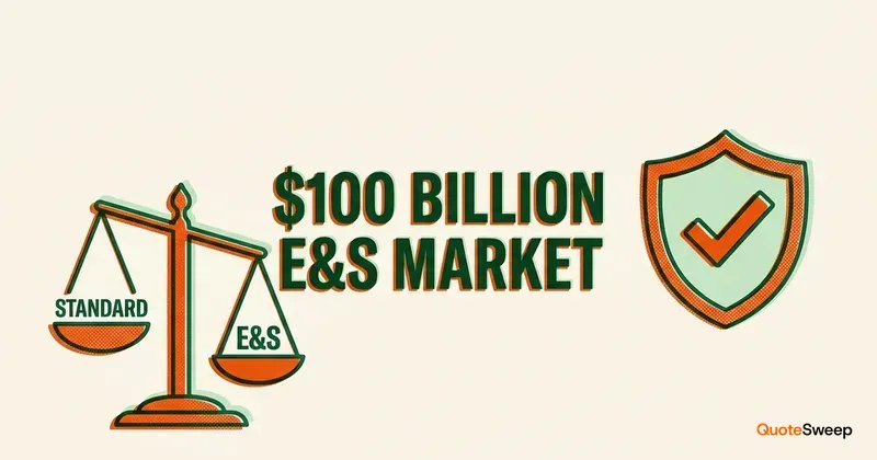Standard vs E&S commercial insurance quoting – QuoteSweep blog