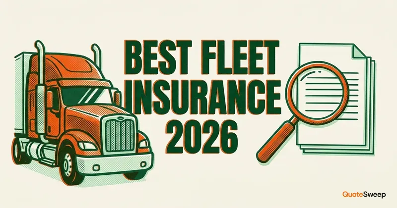 Best fleet insurance for trucking and commercial fleets 2026 – QuoteSweep