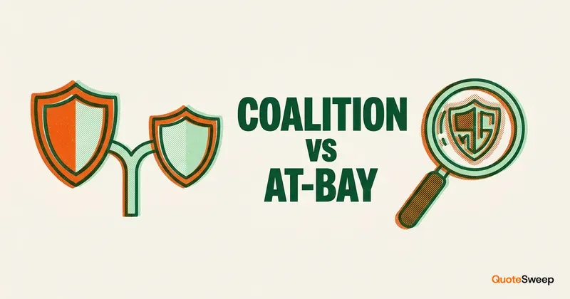 Coalition vs At-Bay cyber insurance comparison – QuoteSweep