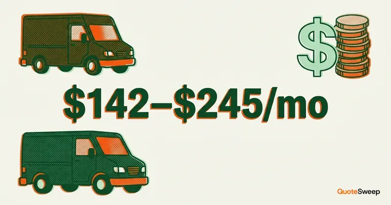 Commercial auto insurance cost guide 2026 – QuoteSweep