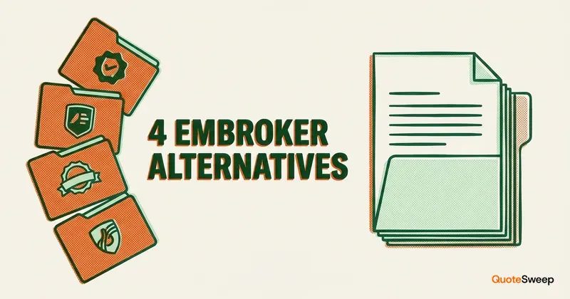 Embroker alternatives compared for startups and small businesses – QuoteSweep