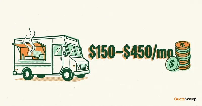 How Much Does Food trucks Insurance Cost? 2026 – QuoteSweep