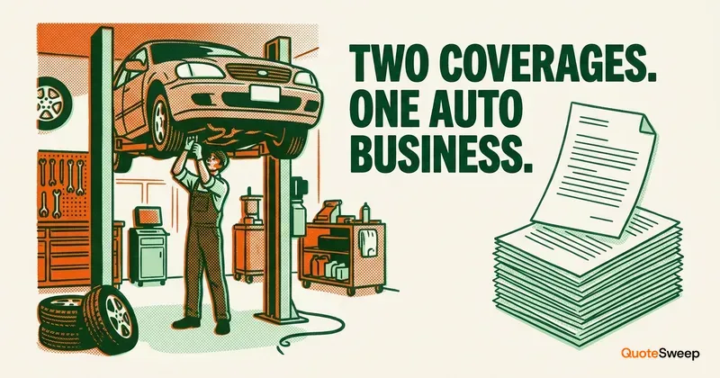 Garage Liability Insurance Explained – QuoteSweep guide
