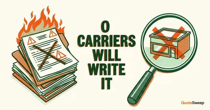 The hardest commercial businesses to insure in 2026 – QuoteSweep