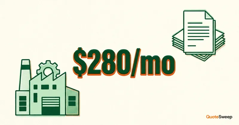 Manufacturers insurance cost guide 2026 – QuoteSweep