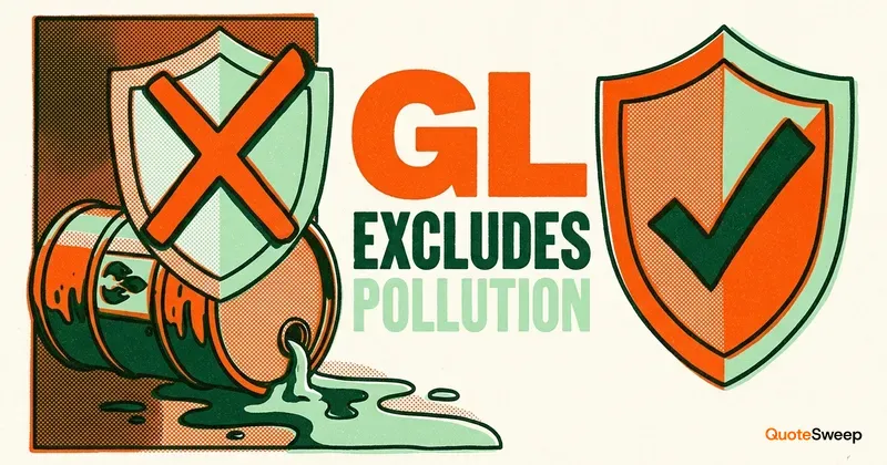 Pollution Liability Insurance Explained – QuoteSweep guide